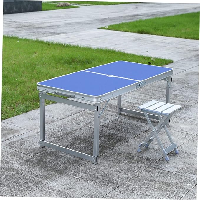 Mikinona 1pc Aluminum Alloy Camping Stool Portable Folding Chair Garden Picnic Stool