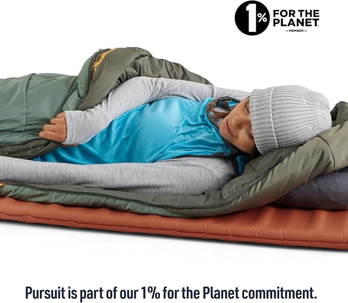 Sea to Summit Pursuit Self-Inflating Sleeping Mat for Camping and Backpacking Tapered - Large (78 x 25 x 2 inches)