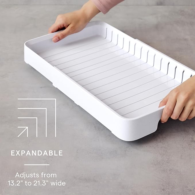 YouCopia StoraLid Expandable Food Container Lid Organizer with Tall Dividers 40 Lid Premium Edition