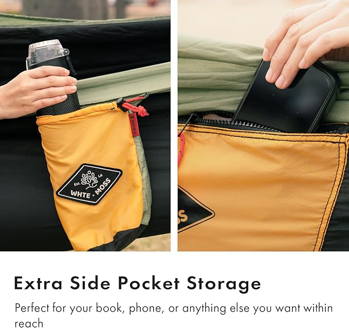 Suparpine I Hammock for Camping with Straps Included (Moss Single)