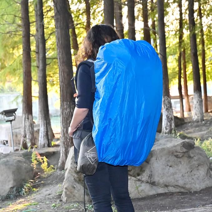 onewind Versatile Hammock Gear Sling or Backpack Rain Cover Ultralight Waterproof Underbelly Gear Storage for Backpack Clothes Quilt Food or 90L Packing Cover