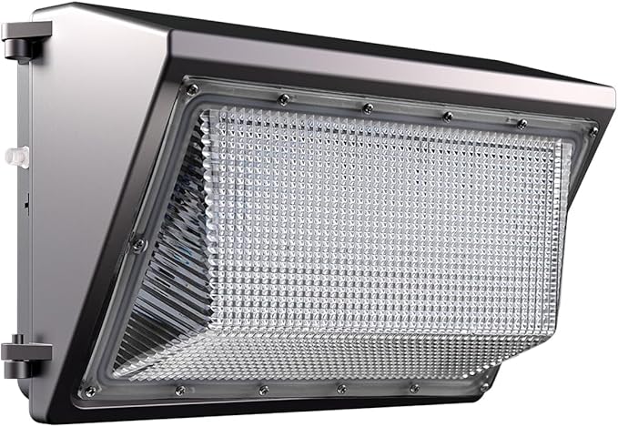 Lightdot 1Pack 200W LED Wall Pack Lights100-277v Dusk to Dawn Photocell30000Lm(150Lm/W) 5000K IP65 Outdoor Exterior Lighting for WarehouseBuildingYardGarageETL |5-Yrs Warranty(Height:15~30ft)