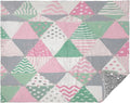 Throw Blankets For Couch Abstract Irregular abstract in Light Green Blankets Throws 50x70