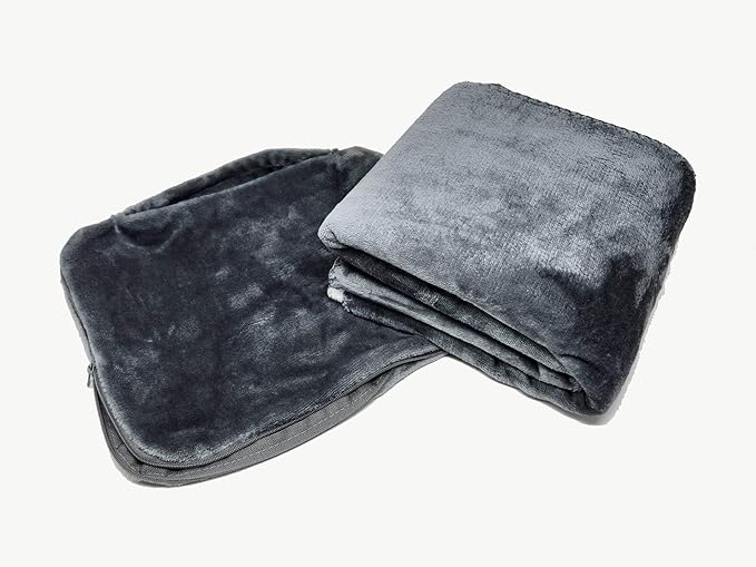 Caroline's Treasures MLM1075TBLT Red Doberman Pinscher Soft Travel Blanket with Bag Airplane Blanket Indoor Outdoor Camping Blanket for Traveling Picnics Beach Trips Concerts