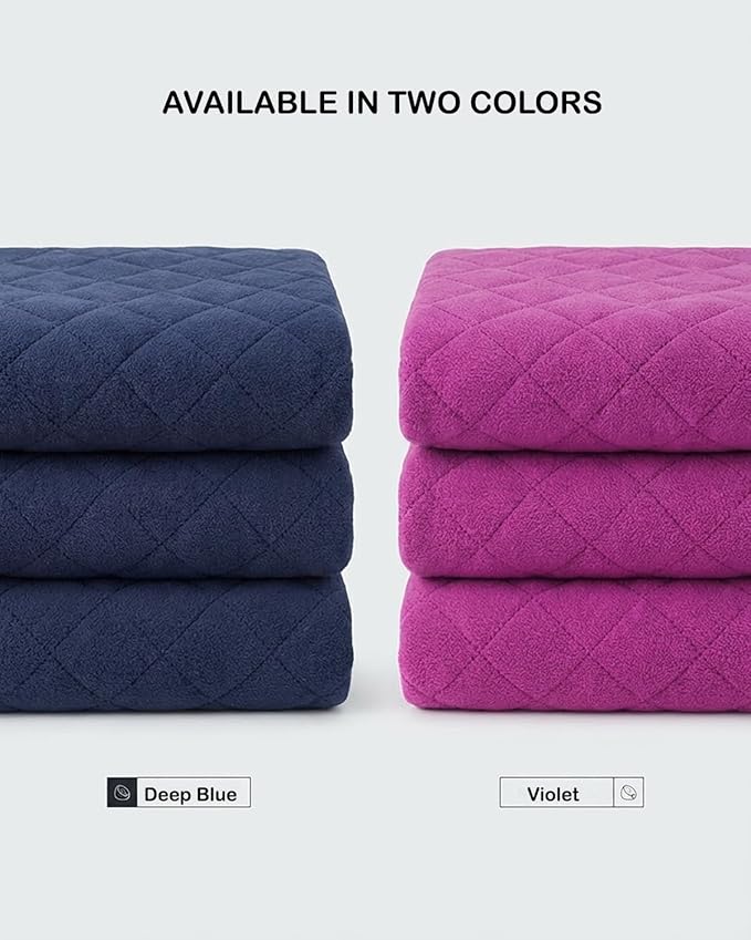 Waterproof Outdoor Stadium Blanket – Quilted &amp Windproof 57x49 Compact Picnic &amp Beach Blanket for Camping Sports Travel – Car Seat Cover for Post-Water Activities Navy