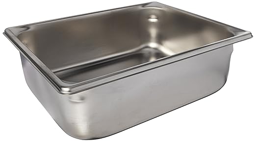 Vollrath 4 Deep Super Pan V™ Stainless Steel Half-Size Steam Table Pan
