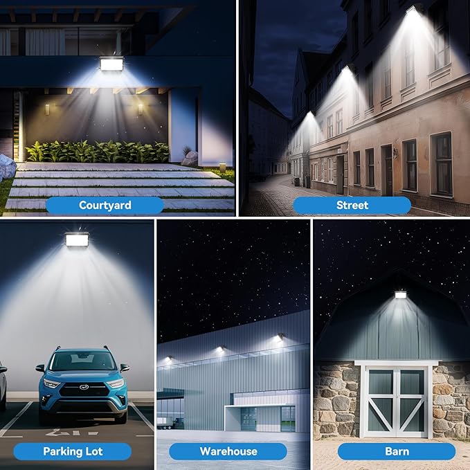 16 Pack 160W LED Wall Pack Light with Dusk to Dawn Photocell 25600LM 6000K Daylight IP65 Waterproof Wall Pack Lights Outdoor LED [Eqv. 1200W HPS/HID] for Parking Lot Warehouse AC120-277V