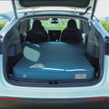 Camping Air Mattress Tesla Model Y Mattress 4 Ultra Thick SUV Air Mattress for Tesla Model Y Mattress Self Inflating Sleeping Bed Portable SUV Air Mattress Car Bed Camping Blue
