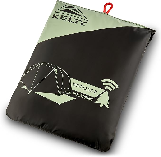 Kelty Wireless Camping Tent Footprint Lightweight Water Resistant Fitted Ground Sheet (2026)