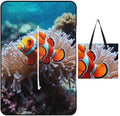 Zipper Clown Fish Style Picnic Mat Suitable for Travel Camping Park Or Home Use