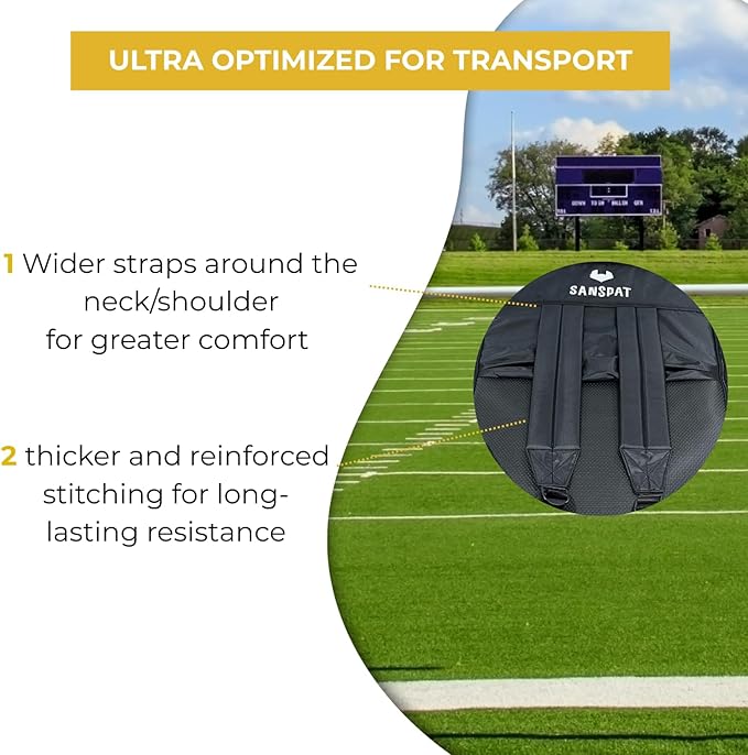 Stadium Seat with Back and Cushion: Regular 23” bleacher Chairs Stadium Chairs on Hard Benches. Recommended for Extra Space Comfort a Premium Chair for Bleachers