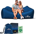 Chillbo Lazybone Inflatable Lounger - Ultimate Inflatable Couch for Maximum Chill - The Perfect Blow Up Couch for Music Festivals Or Lounger for Camping