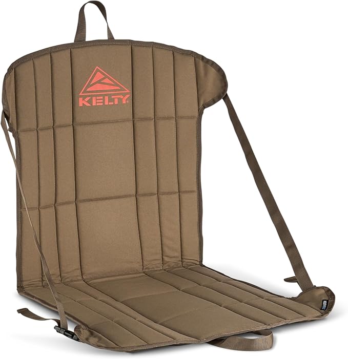 Kelty Camp Chair Adjustable Minimalist Seat for Trail Breaks Stadiums Concerns Closed Cell Foam Padding 1.2oz (Bungee Cord/Beluga)