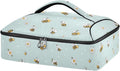 Casserole Carrier Cute Cartoon Small BeesInsulated Casserole Carrier for Hot or Cold Food Thermal Lunch Tote for Potluck Parties Picnic Beach Fits 9 x 13 Inches Baking Dish