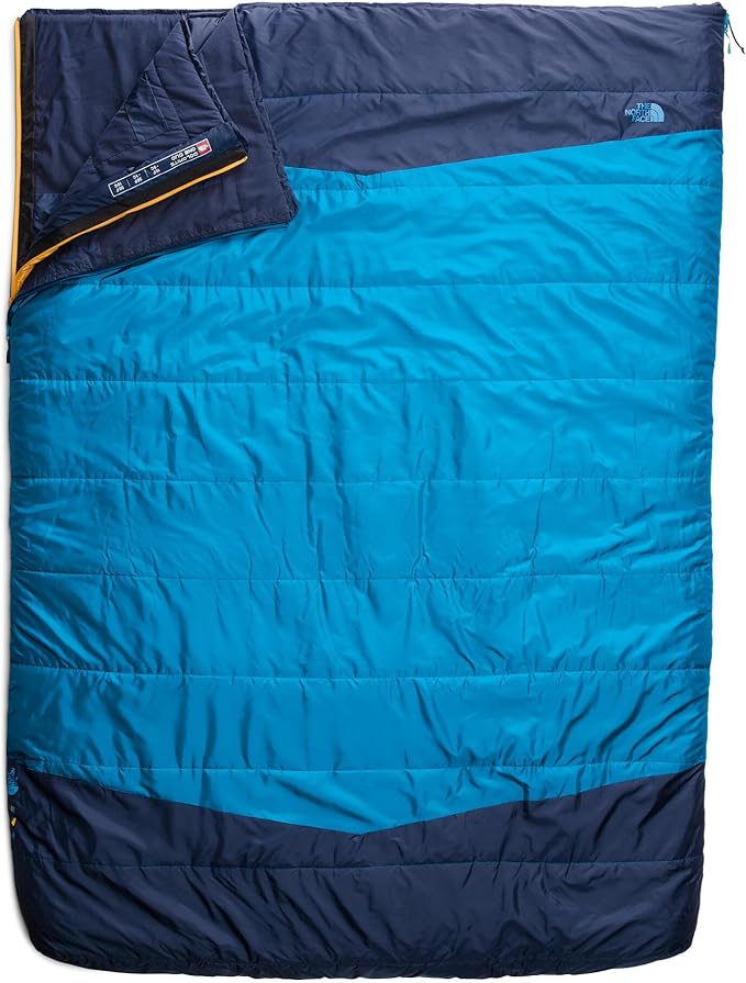 The North Face Sleeping-Bags Dolomite 2 Person Sleeping Bag 15F / -9C - Rectangular 3-in-1 Insulation Water Repellent Fleece Lined