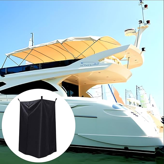 Privacy Tent for Boats Portable Changing Tents Waterproof Pontoon Shower Tent with Storage Bag Heavy Duty Protection Hanging Changing Room PPrivacy Station for Outdoor