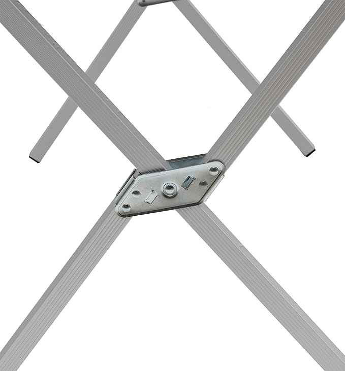 ALPS Mountaineering Folding Camping Table with Smooth Easy-to-Clean Roll Top and Sturdy and Lightweight Aluminum X Frame Shoulder Carry Bag 3 Sizes