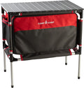Camp Chef Sherpa Camp Table &amp Organizer Table top 27 x 17 Table Height 28 Brick