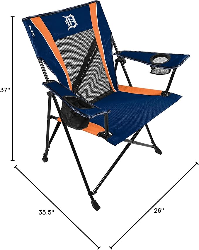 Kijaro Dual Lock Pro Chair - Pro Baseball