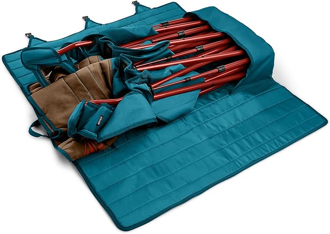 Kelty Lowdown Couch - 3 Person Capacity Camping Chair Extra Large and Sturdy Bench for Campsites Soccer Games and Backyard Parties