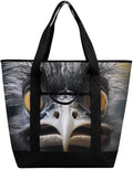 Insulated Shopping BagLarge Reusable Cooler Bags Emu Printed Foldable Shopping BagTravel Waterproof Shoulder Bag