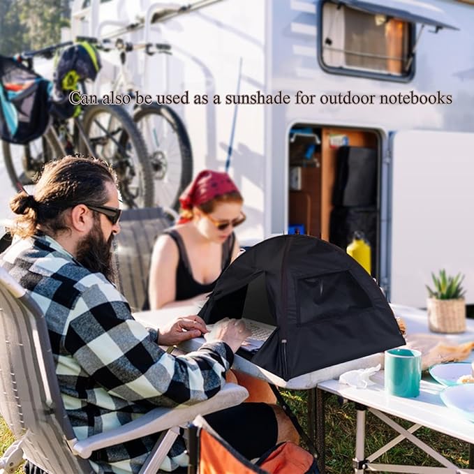 Sleep Bed Tent Light-Blocking Privacy Tent Blackout Canopy to Improve Sleep Anytime Anywhere. Perfect for Nightshift Dorms Travel Naps and Relaxation