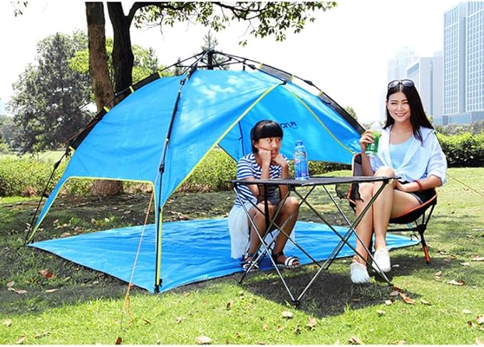 Folding Camping Table - Portable Aluminum Camp Table Lightweight Compact Roll Up Picnic Table for Picnic Outdoor Hiking BBQ Camping Kitchen Fishing Beach with Carry Bag
