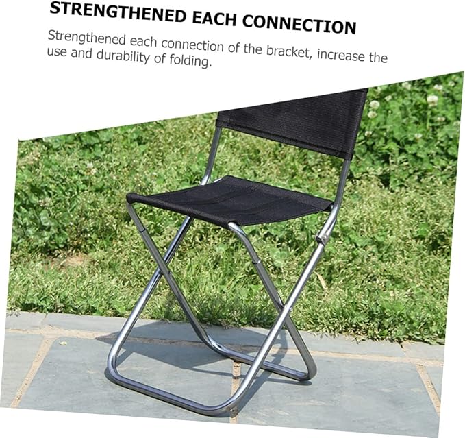 BESPORTBLE Outdoor Portable Camping Chair Foot Rest Aluminum Alloy Strengthened Bracket