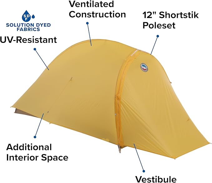 Big Agnes Fly Creek HV UL Bikepack - Ultralight Bike-Packing Tent