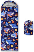 QOOMO Camping Sleeping Bags3 Season Warm &amp Cool WeatherLightweightWaterproof Sleeping Bags for Adults &amp KidsTravelingand OutdoorsCamping Gear Equipment