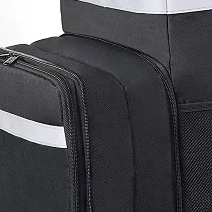 Food Delivery Backpack Smooth Zipper with Handle Insulated