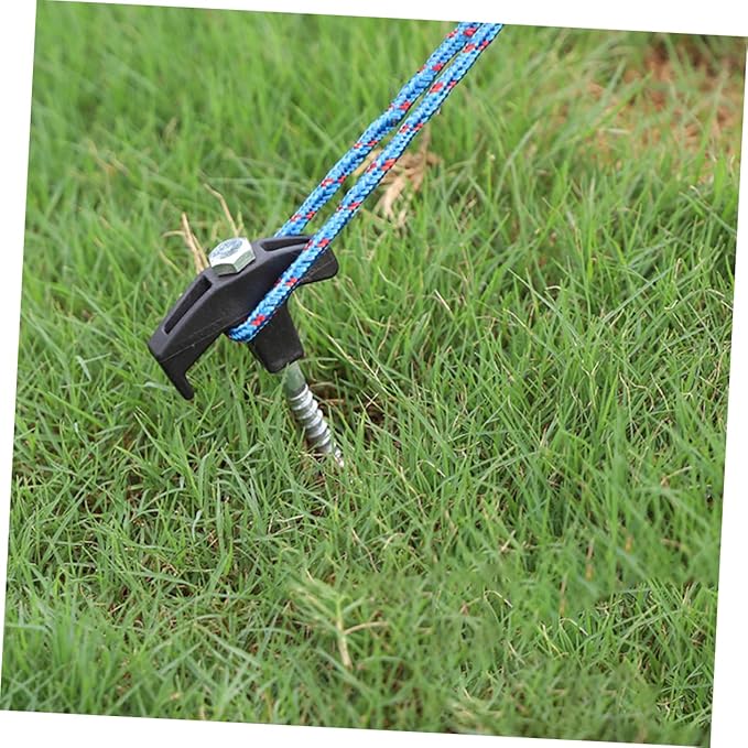 HANABASS 1Set Heavy Duty Tent Stakes for Camping Durable Lightweight Tent Pegs for Securing Tents Awnings and Canopies Reusable Ground Anchors for Outdoor Use