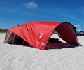Beach Bubble Sport Edition The Ultimate Private Wind Supported Beach Cabana +50 UPF 4 Person Capacity