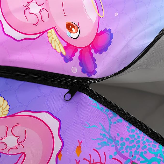 HOSIMA Dear Hunting Pattern Cold Weather Sleeping Bags for Kids AdultsBlack Light Weight Waterproof Sleeping Bags for Outdoors Hiking.