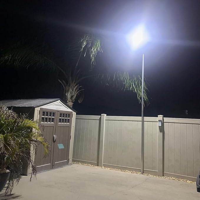 4000W Solar Street Lights Outdoor Waterproof 400000LM Dusk to Dawn Solar with Motion Sensor and Remote Control LED Flood Light Luces solares para exteriores Suitable for courtyards Garage.