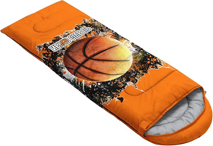 QOOMO Camping Sleeping Bags3 Season Warm &amp Cool WeatherLightweightWaterproof Sleeping Bags for Adults &amp KidsTravelingand OutdoorsCamping Gear Equipment