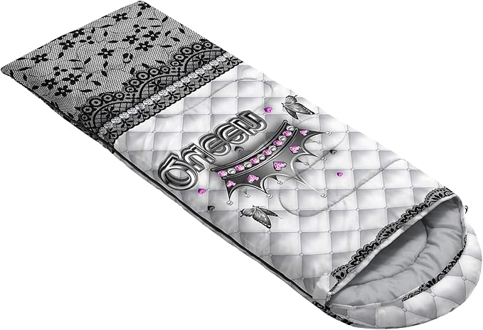 QOOMO Camping Sleeping Bags3 Season Warm &amp Cool WeatherLightweightWaterproof Sleeping Bags for Adults &amp KidsTravelingand OutdoorsCamping Gear Equipment