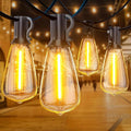 GPATIO Outdoor String Lights 25FT Shatterproof Patio Lights IP65 Waterproof Dimmable Outside Hanging Light Connectable LED Outdoor Lights for Backyard Porch Deck Balcony Garden Home Decor