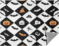 Throws For Couch Halloween White Skeleton Bed Throw Blanket 50 x 70 Inch