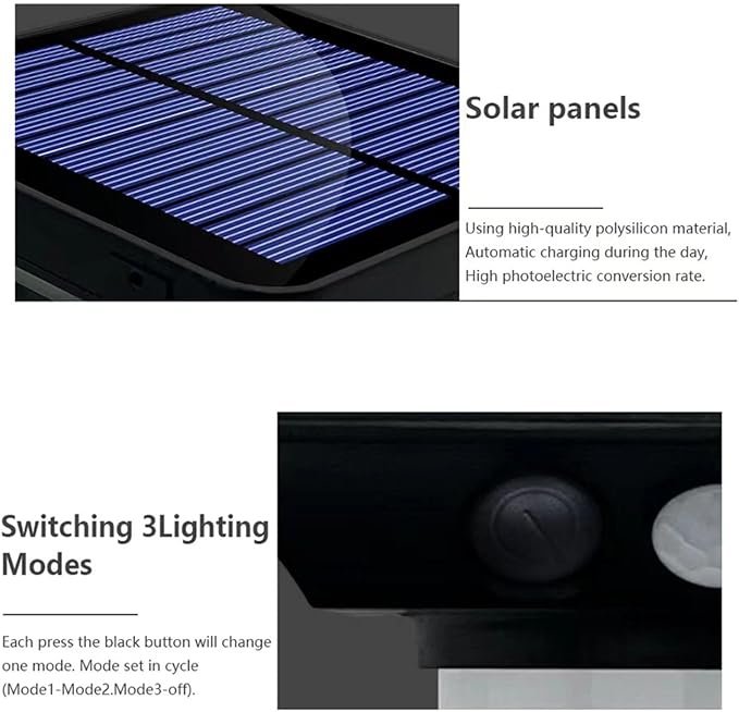 S NMT Solar Landscape Spotlight 4 Pack IP65 Waterproof Outdoor Garden Solar Powered Pathway Light Motion Sensor Path Lighting for Yard Patio Pathway