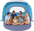 VEVOR Beach Tent Sun Shelter for 6 Person UPF 50+ Portable Sun Shade Beach with Carrying Bag &amp Sand Pockets Lightweight and Easy Setup Beach Umbrella for Family Camping Outdoor Picnic
