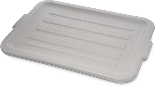 Carlisle FoodService Products 4401223 Comfort Curve Universal Bus/Utility Box Lid 15 x 20 Gray (Pack of 12)