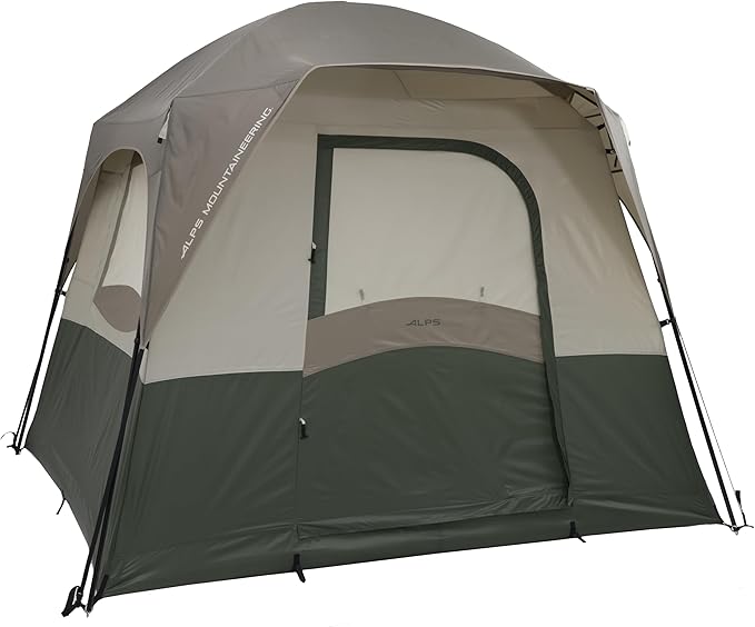 ALPS Mountaineering Wildwood 6-Person Tent - Olive/Taupe
