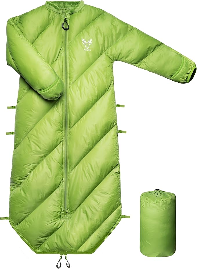 Walkable Toddler Sleeping Bags for Kids Boys Girls (2T-4T) - Puffy Camping Sleeping Sack for Indoor Outdoor Travel Sleepover Slumber Party (up to 46 in)- Machine Washable Lightweight