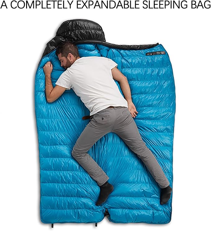 Naturehike Ultralight Down Cold Weather Sleeping Bag 650FP Compact Sleeping Bag 3-4 Season for Adults &amp Kids Backpacking Camping Hiking Traveling with Compression Sack