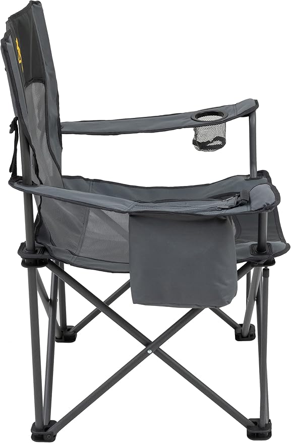 Browning Camping Kodiak Chair - Charcoal/Gray