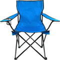 E-Z Living Folding Portable Outdoor Camping Chair[Large] (Blue)