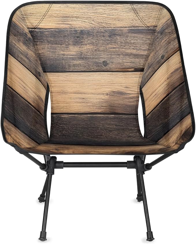 Honeybaby Folding Camping Chair Wood Pattern Camping Chairs Lightweight Portable Chair Outdoor Foldable Chairs for Camping Travel Picnic Beach Hiking