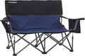 Oversize Camping Chairs (loveseat Blue 1PC)
