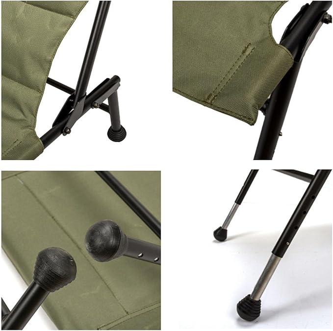 Camping Chair for Adults High Back Folding Camp Chair Heavy Duty Outdoor Lawns Chair for Camping Hiking Picnics Beach